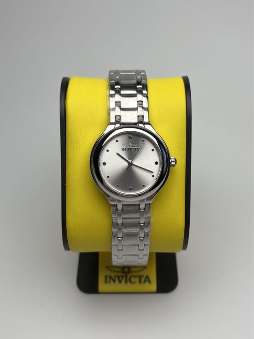Invicta 48226, жіночий сріблястий годинник, інвікта жіночі