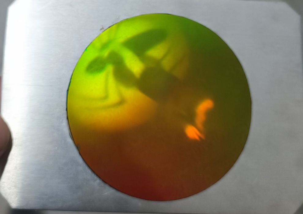 Spiderman skydisc holograma