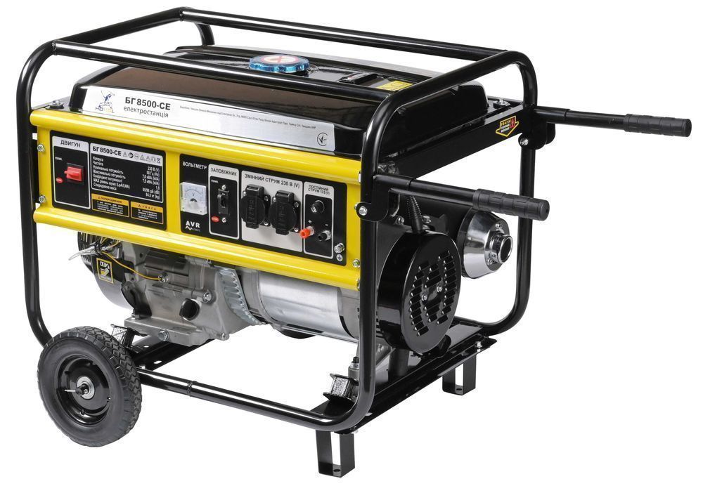 Генератор бензиновый Hohol БГ 8500-СE (230B /7,0-7,5 кВт) МЕДЬ, zen579