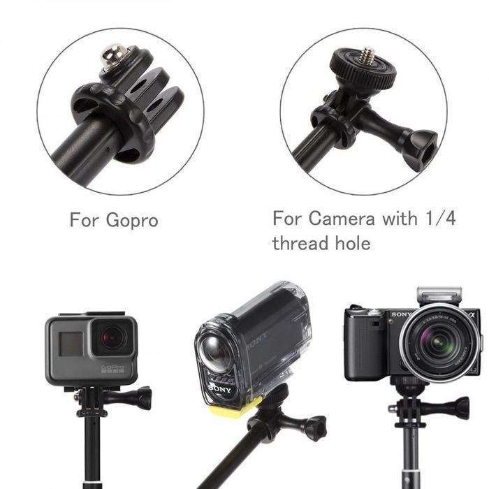 Tech-Protect Monopad & Selfie Stick Gopro Hero Black