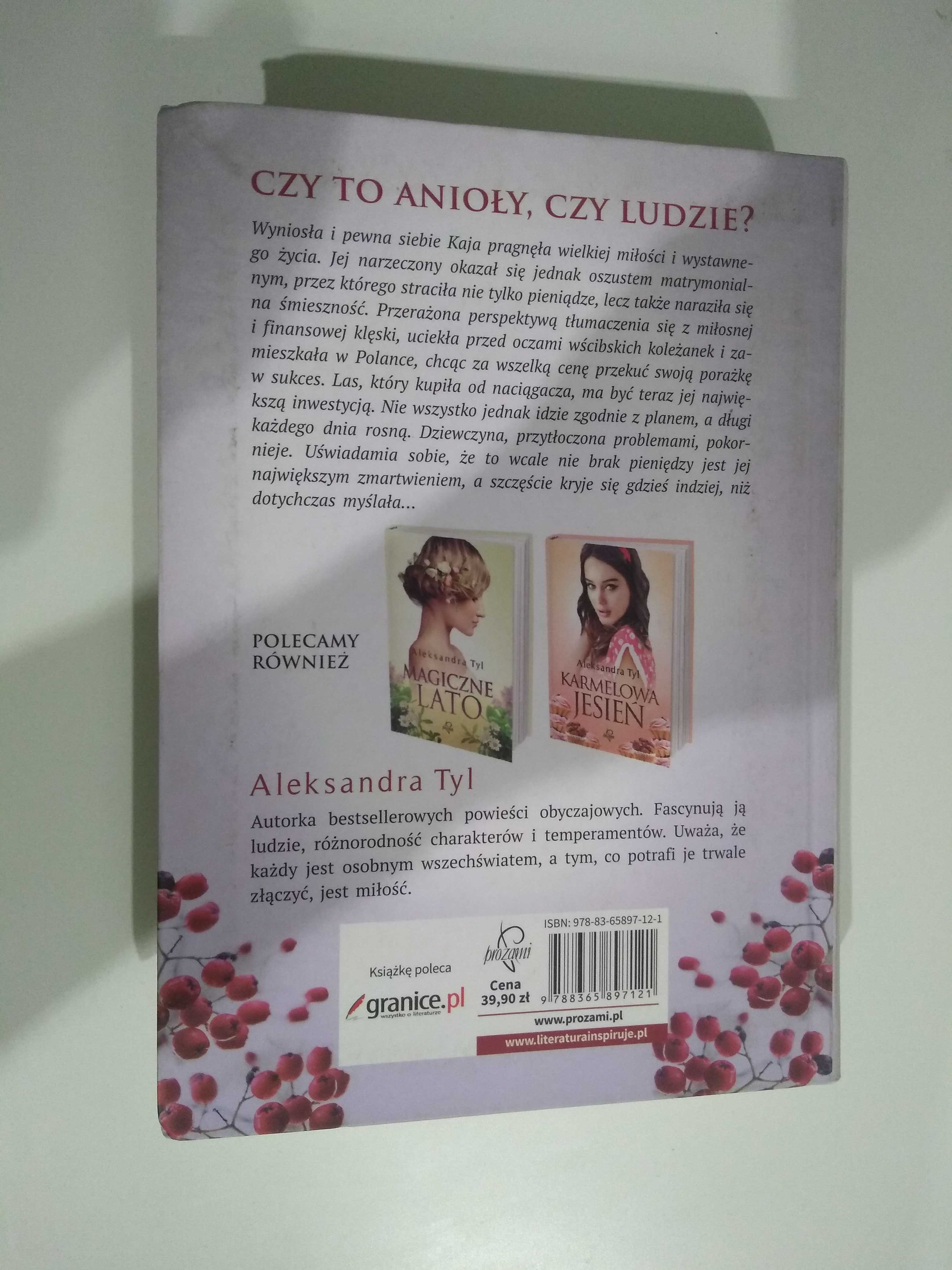 Dobra książka - Anielska zima Aleksandra Tyl (FF3)
