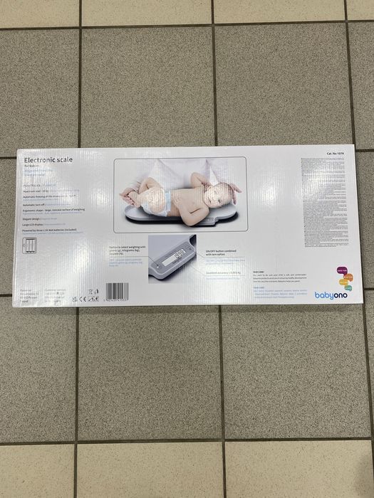 Babyono waga elektroniczna dla niemowląt nowa