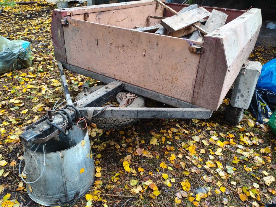 Przyczepa samochodowa DDR