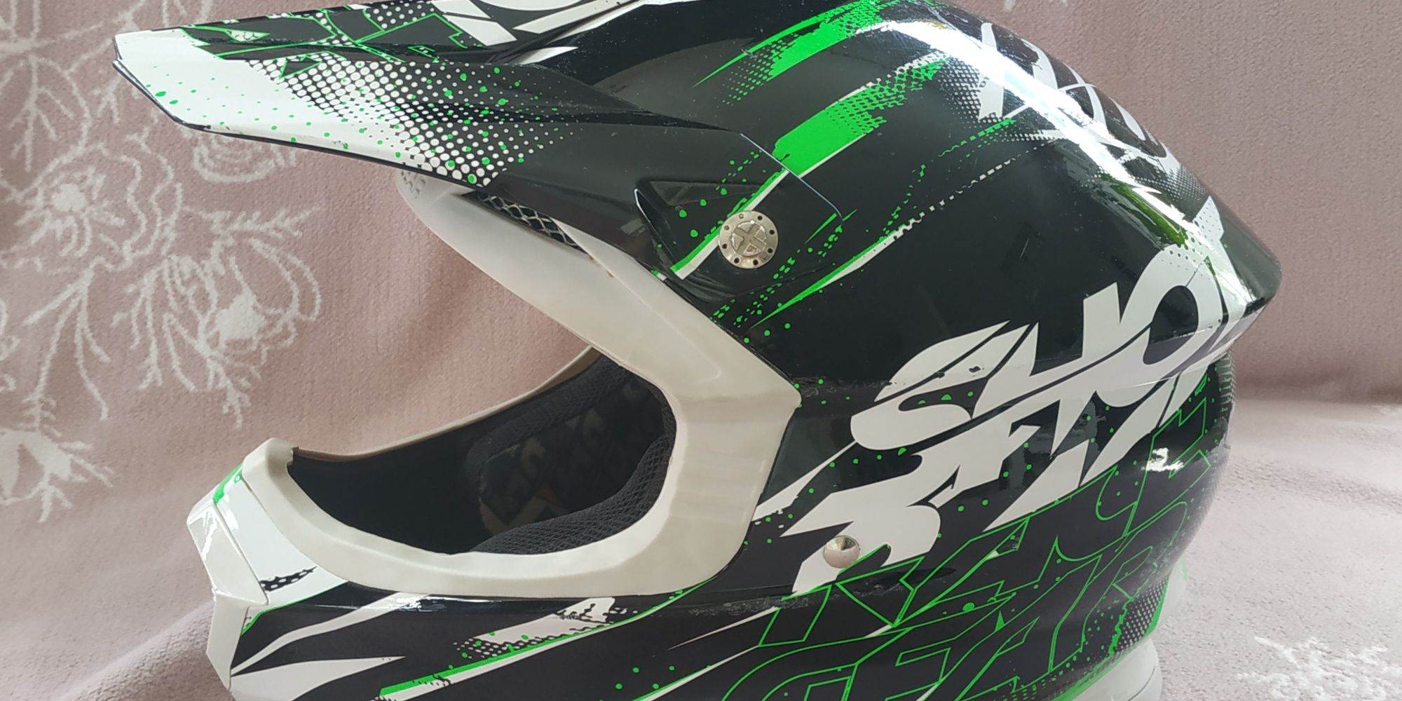 Kask crossowy shot race gear (motocross, enduro)