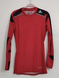 Adidas M 38 techfit compression climachill czerwona koszulka sport