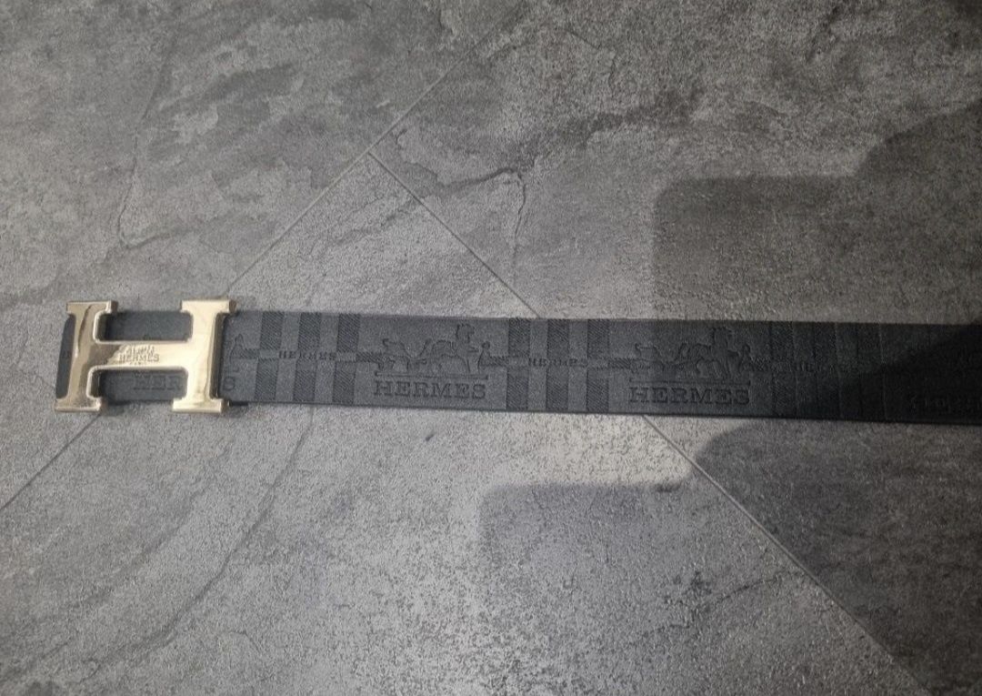 Pasek regulowany damski czarny 100 cm