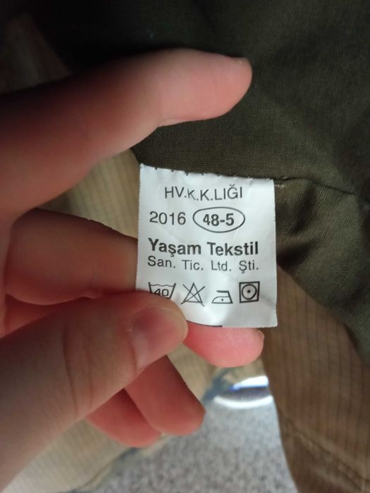 Parka militar camuflagem M2008 uniforme de combate Força Aérea Turquia