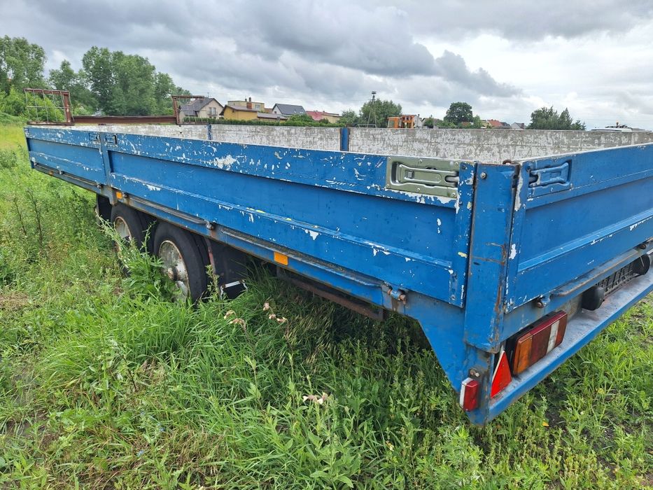Przyczepa tandem ciężarowa rolnicza