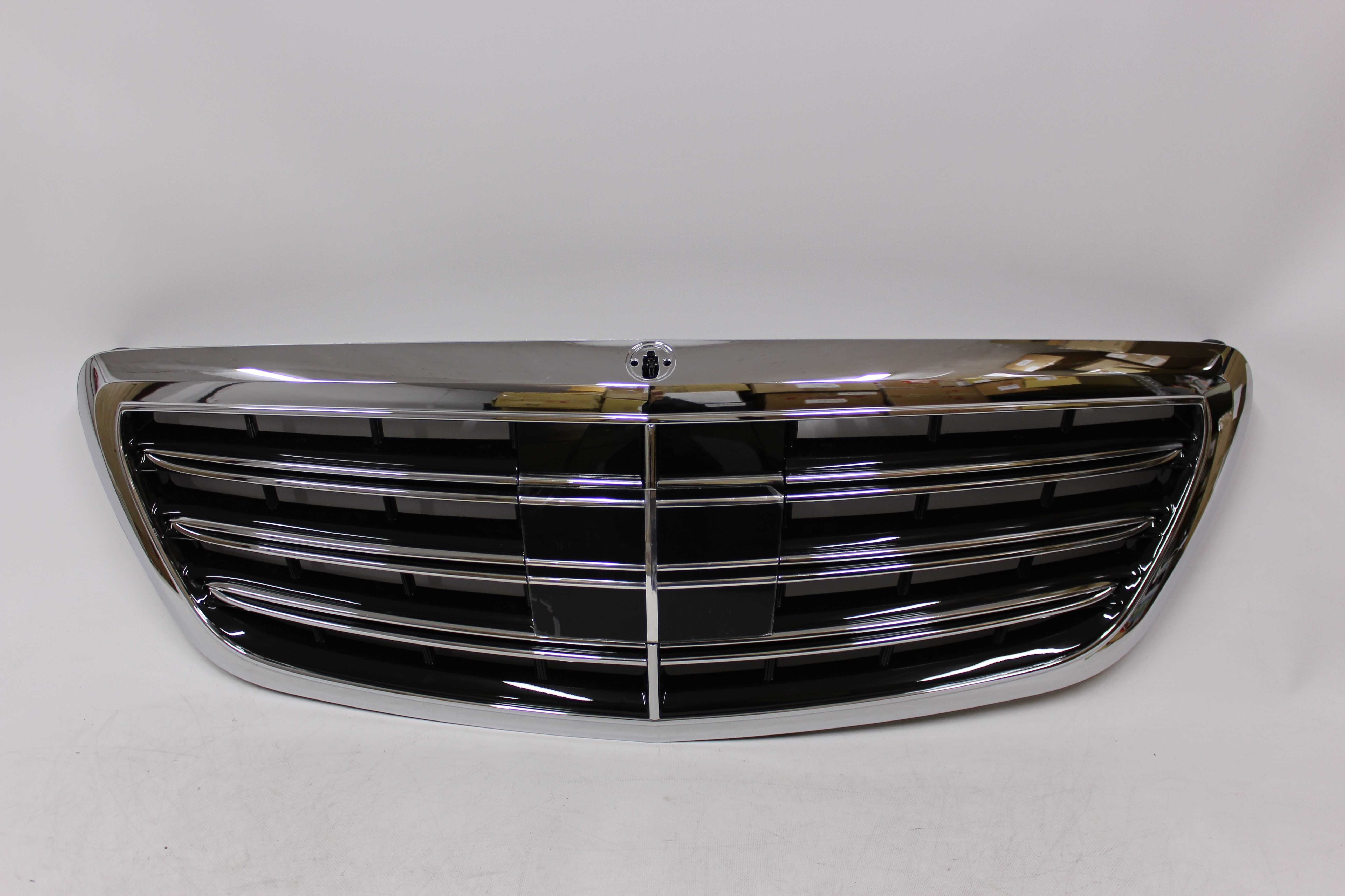 GRILL Atrapa chłodnicy MERCEDES W222 r.13-18 s63-style CHROM NOWY