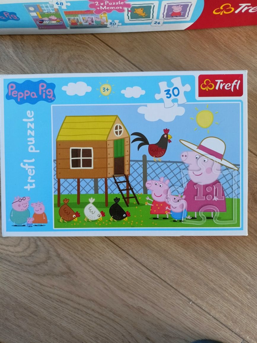 puzzle Świnka Peppa