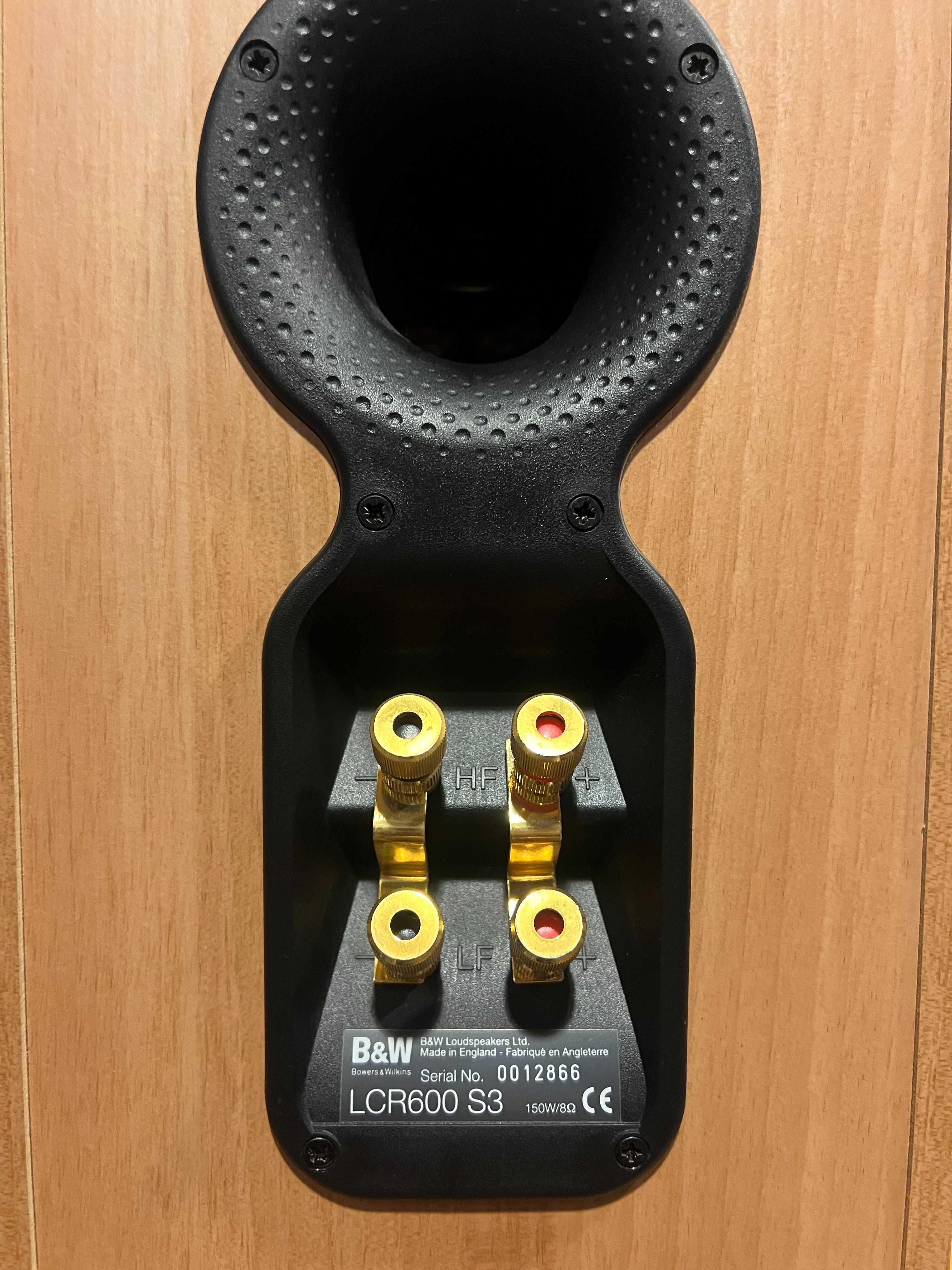 Kolumna centralna Bowers & Wilkins LCR600 S3 B&W, Audio Room