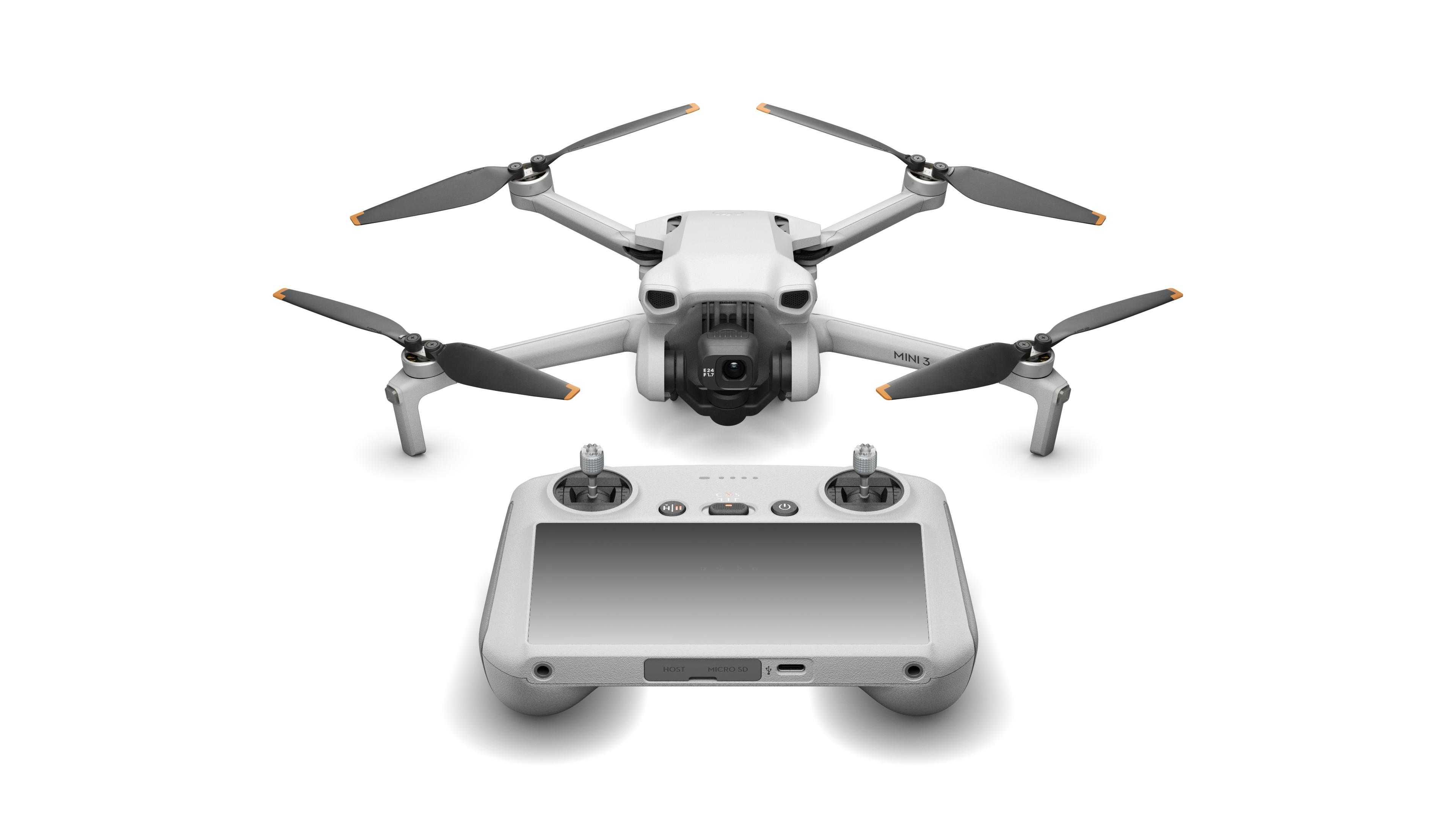 Dron DJI Mini 3 FLY MORE COMBO 4K HDR GPS Wi-Fi + kontroler DJI RC