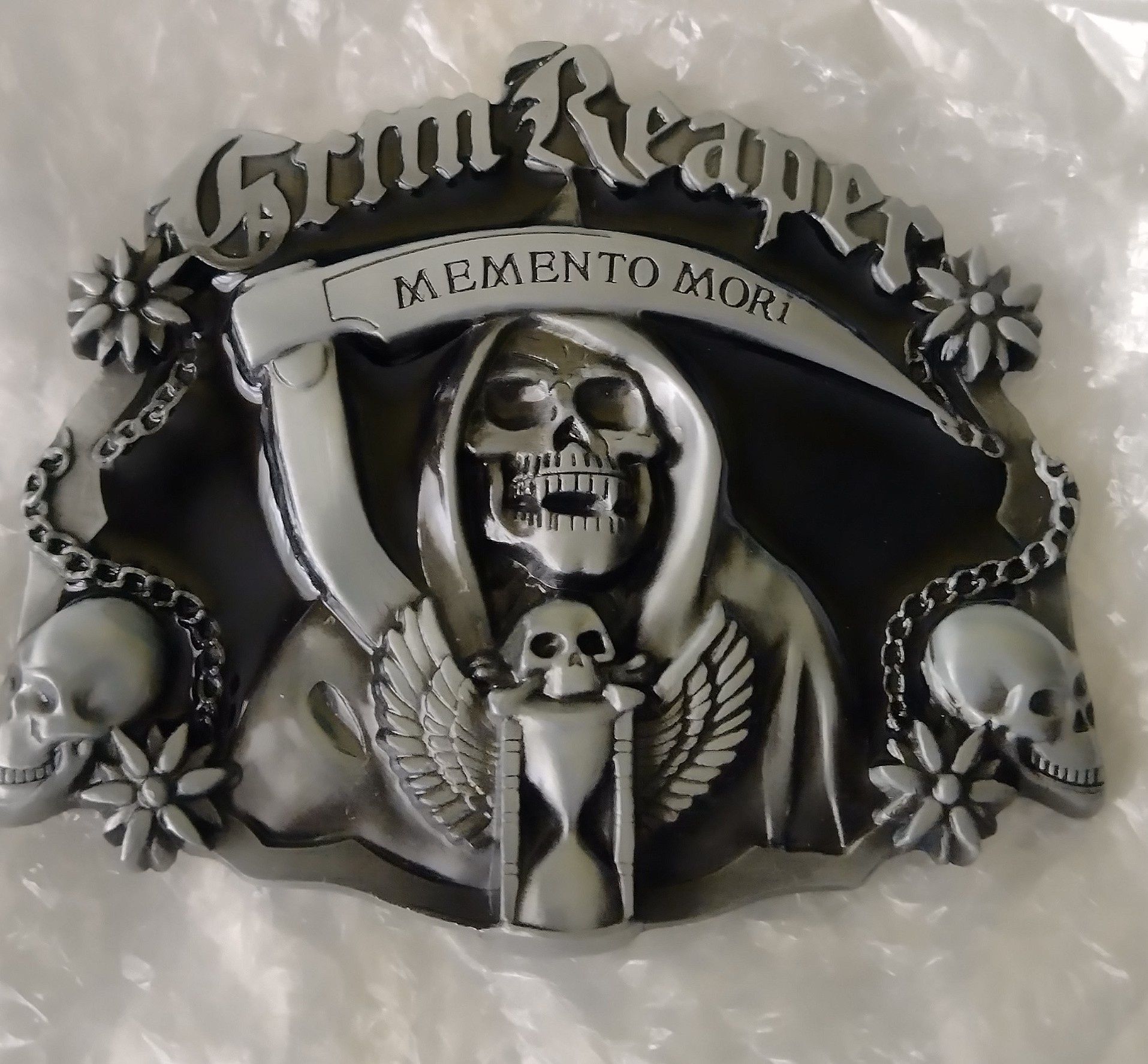 Klamra do paska Grim Reaper Memento mori