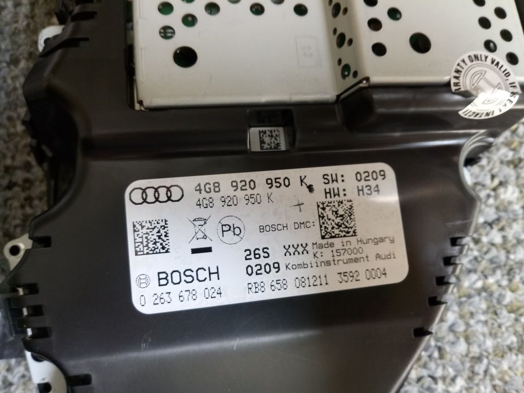 Liczniki Okazja 2w1 Audi A6 C7