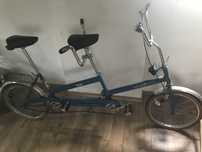 Romet Duet Tandem rower składany 1988 PRL vintage