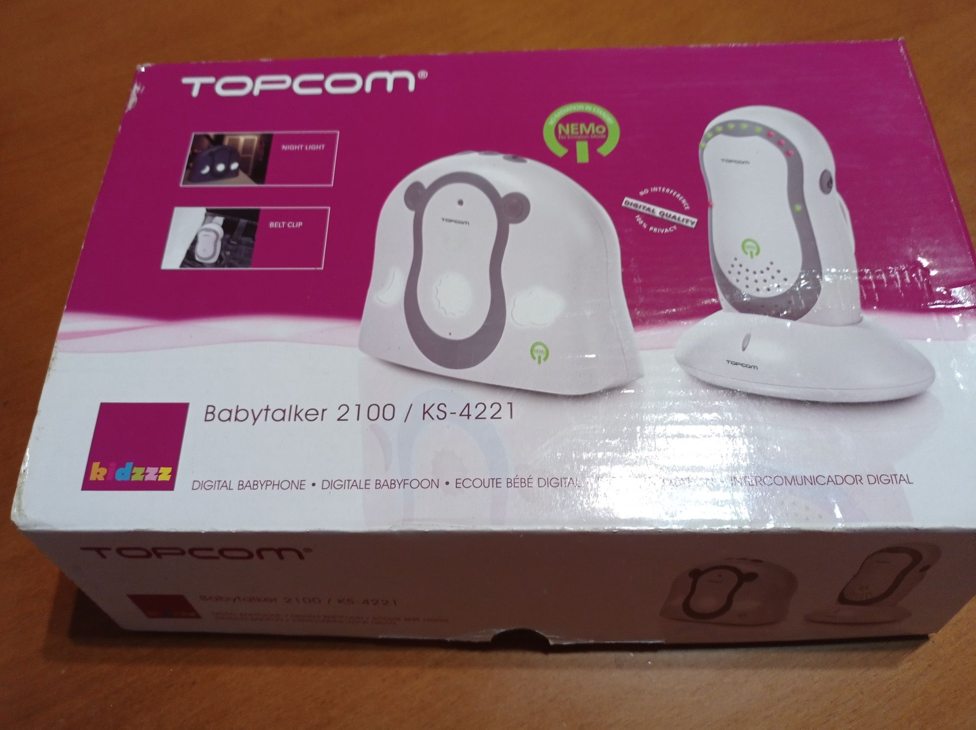 Intercomunicador Topcom Babytalker 2100