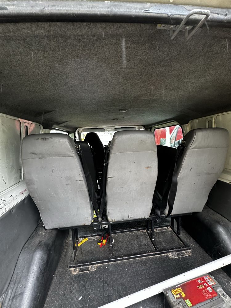 Fotele Transit Mk6 Pasażerskie siedzenia Tył Transit Mk7 osobowe
