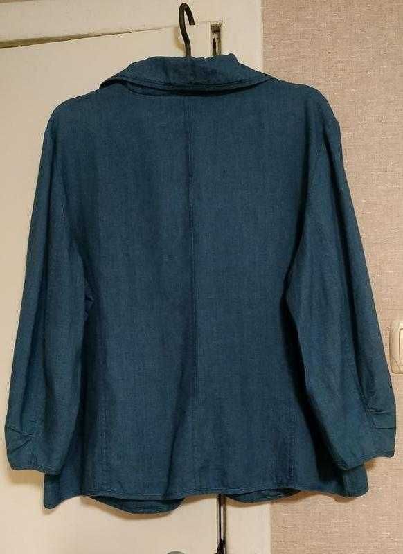 Marlies Mithöfer льняной пиджак/жакет без подкладки