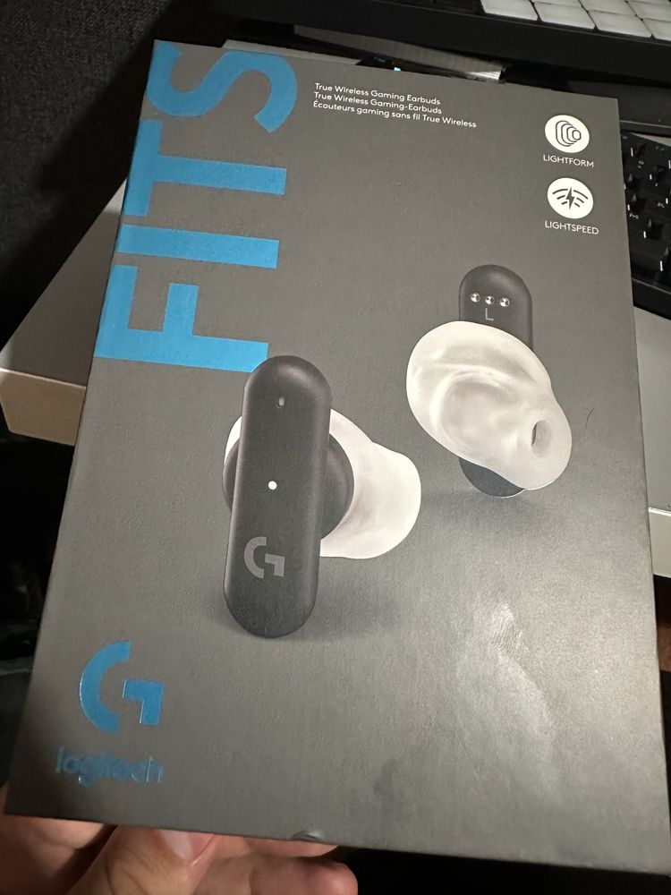 Logitech G FITS LIGHTSPEED słuchawki bezprzewodowe