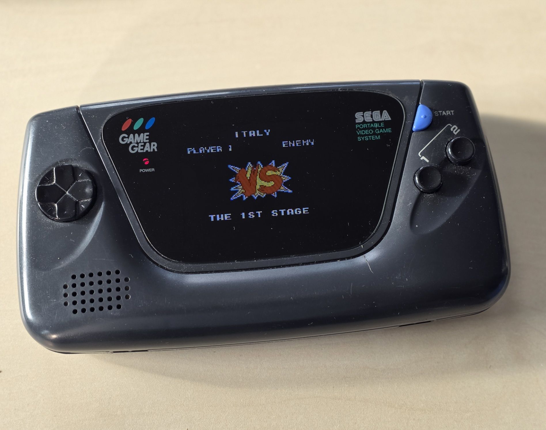 Sega Game Gear ips odnowiona plus power bank biloteka gier