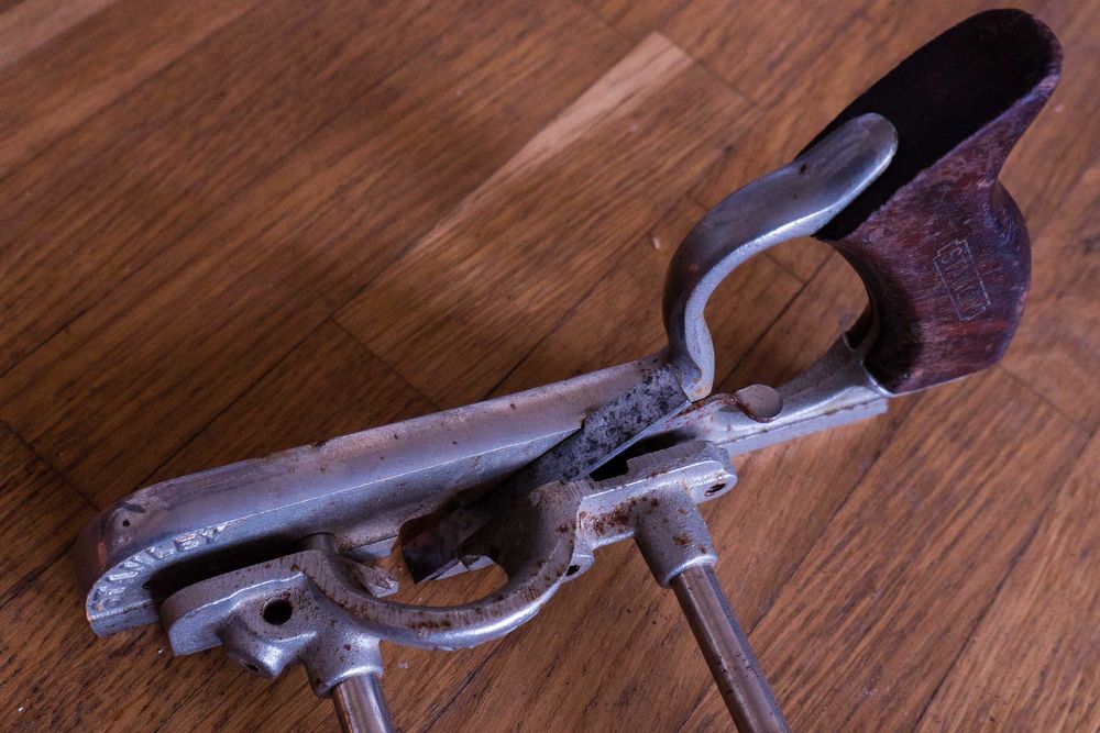 Strug wręgownik Stanley No 50 | do odrestaurowania z jednym nożem