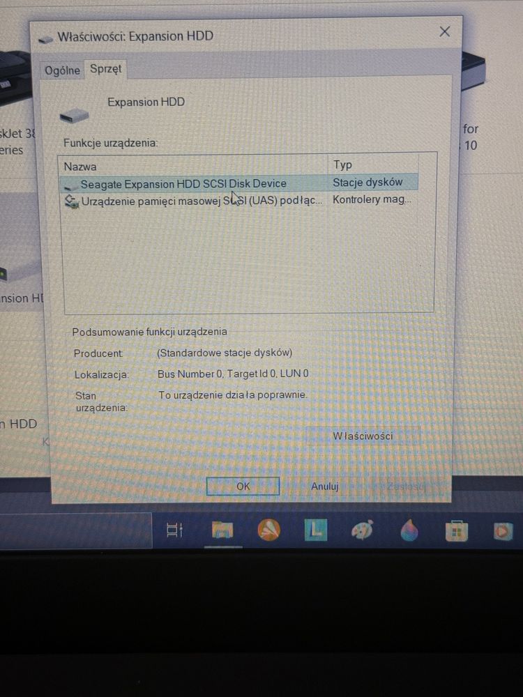 Dysk Twardy Zewnetrzny 2TB HDD Seagate Expansion