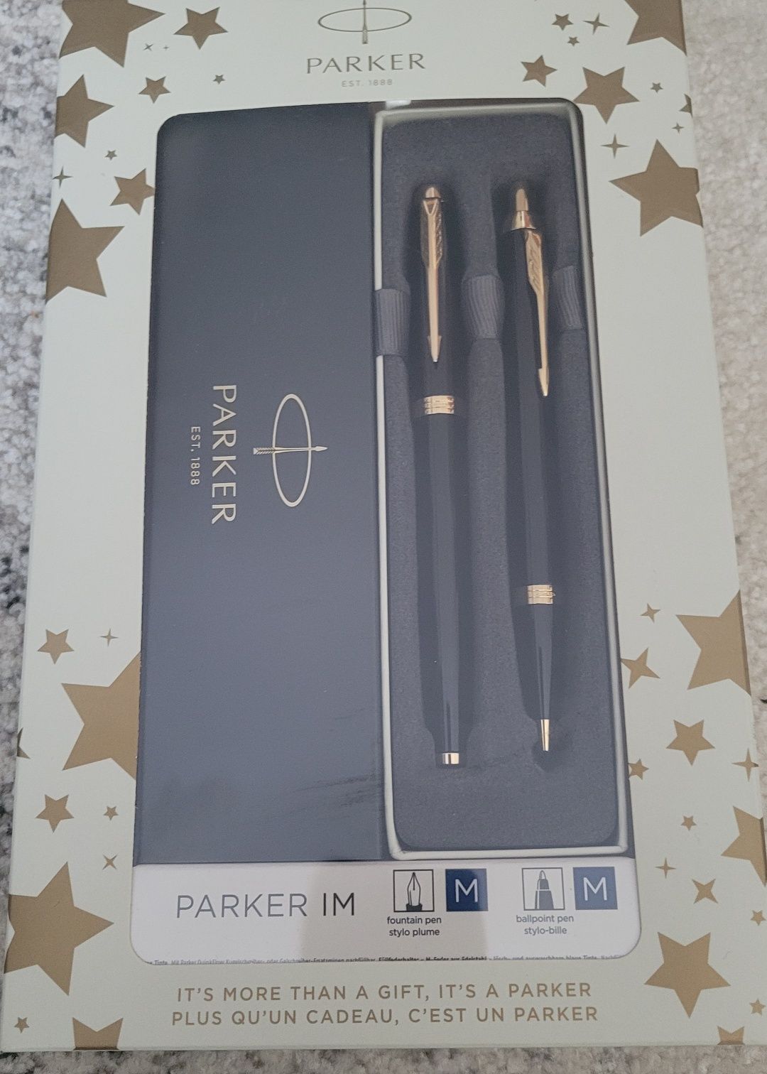 Komplet Parker pioro+ dlugopis