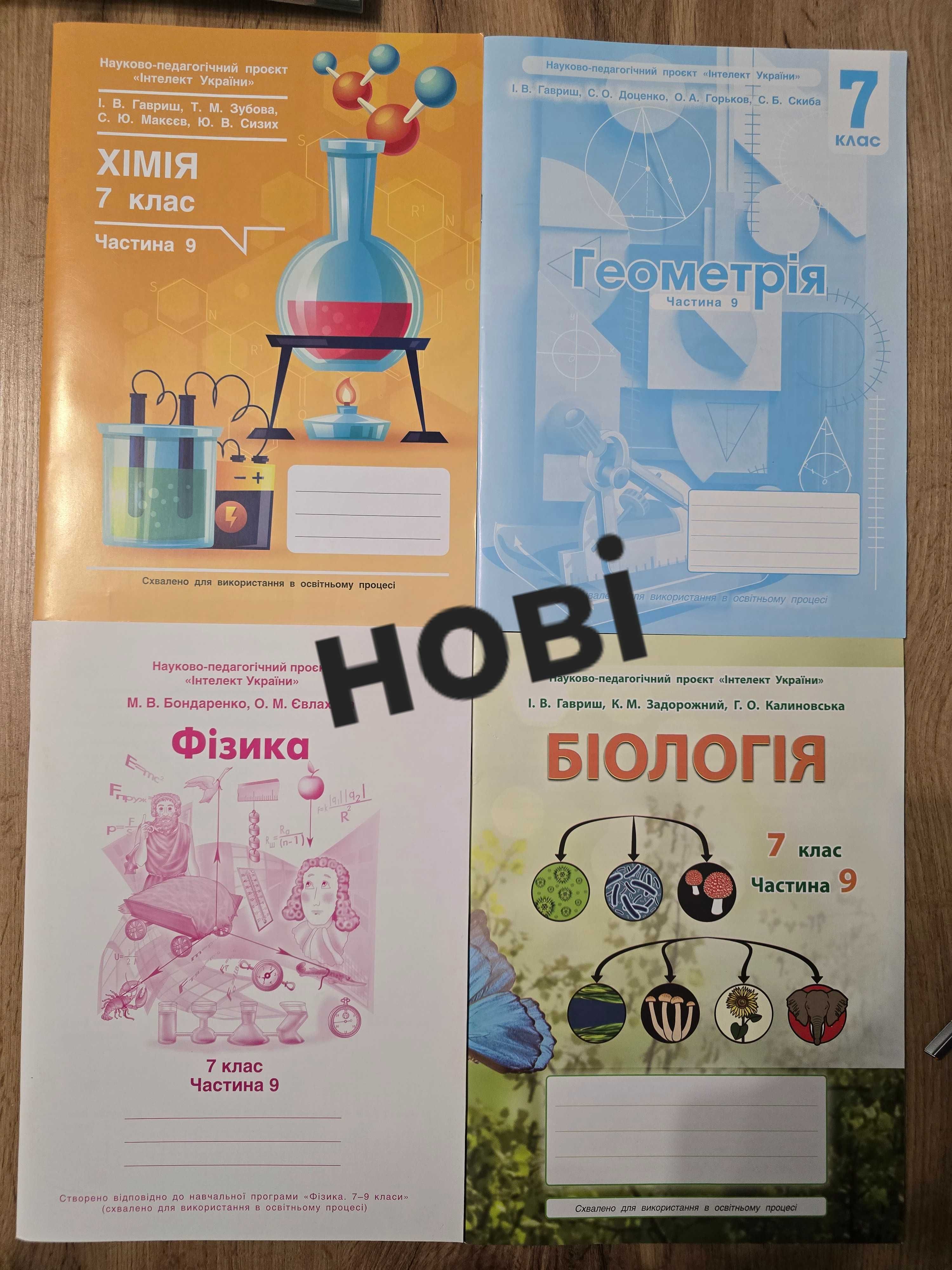 Інтелект України 7 клас,  довідники