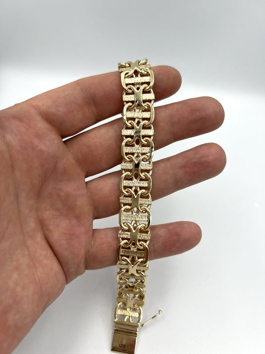 Złota Bransoletka Drabinka 100g 585 Nataliebizu