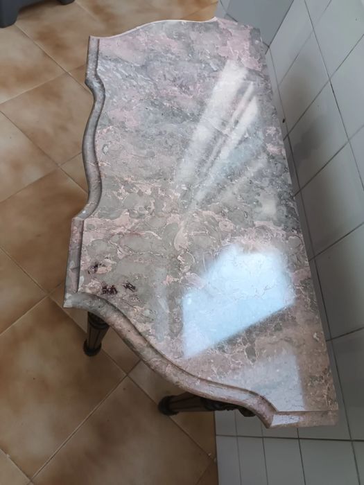 Credência vintage- Pedra mármore domolítico