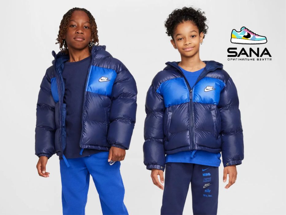 Куртка дитяча унісекс Nike ( FD2846-411 ) Оригінал ! Рлзмір S