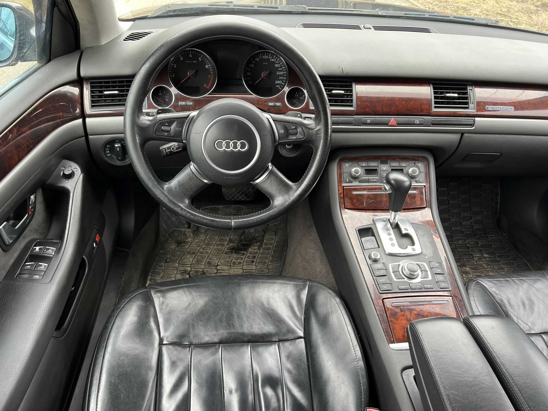 Audi A8 d3 2003r. 3.7 V8 280KM + LPG