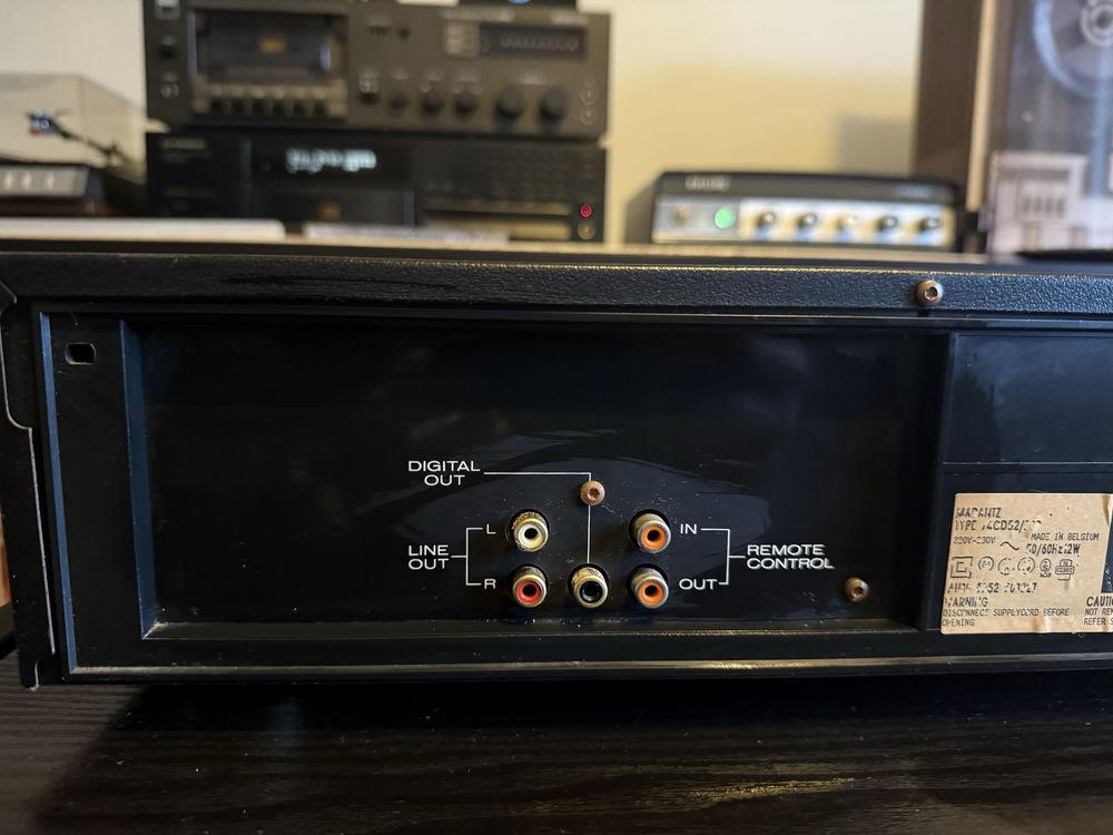 Marantz CD 52 mk2 leitor de cds
