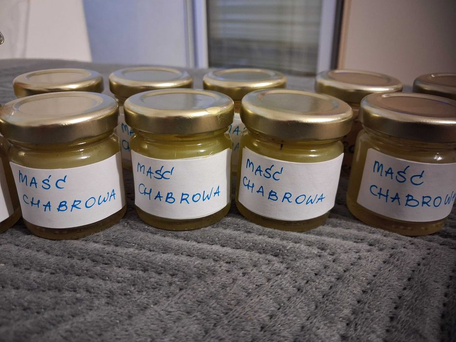 maść z płatków chabrów, szklany słoiczek 40ml