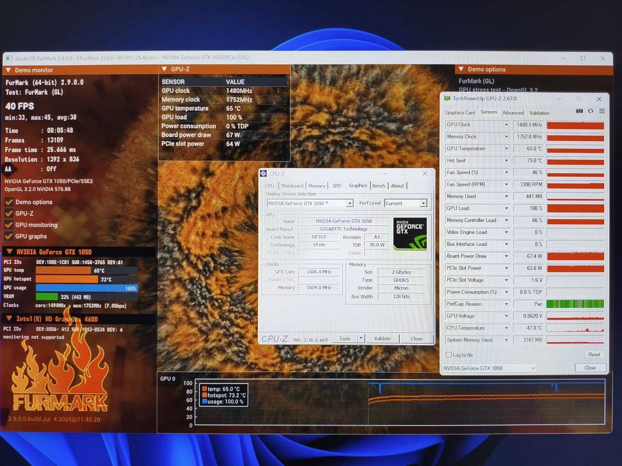 Komputer i7 4790K, 16GB DDR3 2400MHz, GTX1050, iiyama 24", WiFi, Win11