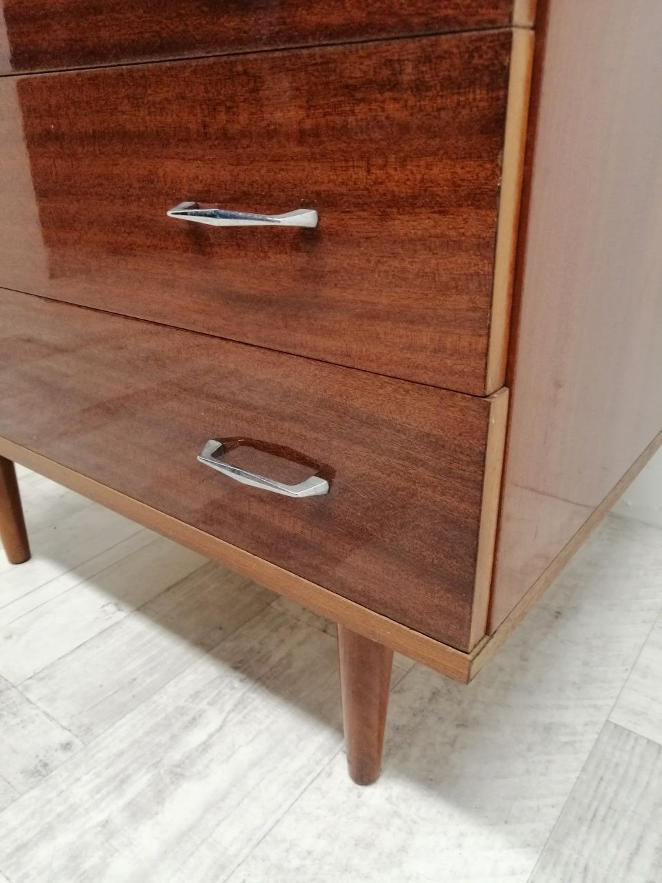 komoda sideboard  Prl loft patyczak pod radio gramofon toaletka