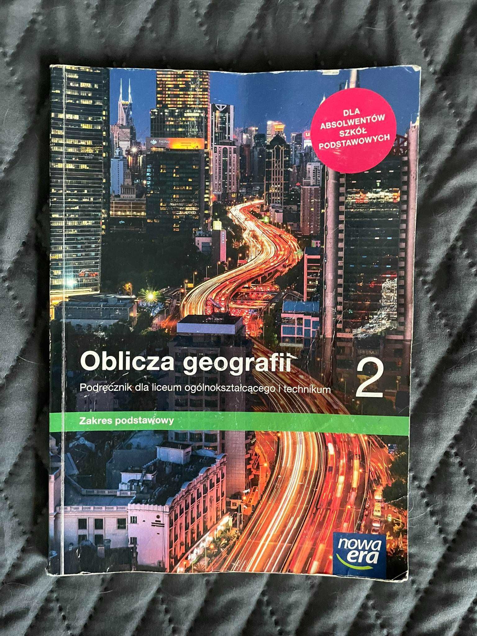 Oblicza geografii 2 zakres podstawowy do liceum i technikum