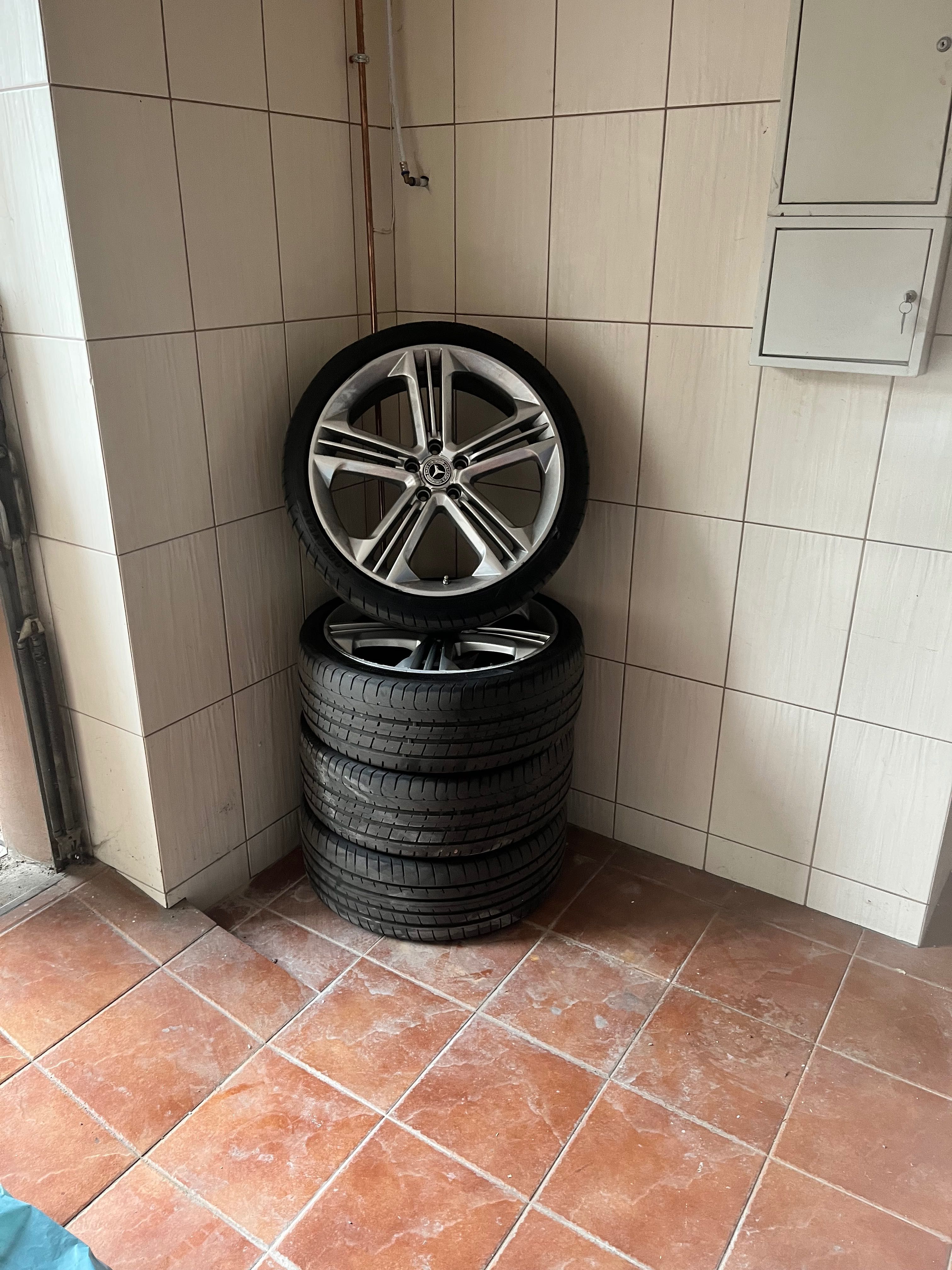 Felgi koła Mercedes Audi z oponami 20” cali 245/35r20