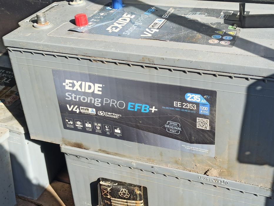 Akumulatory poserwisowe do aut ciężarowych,fotowoltaiki 230Ah,180Ah.