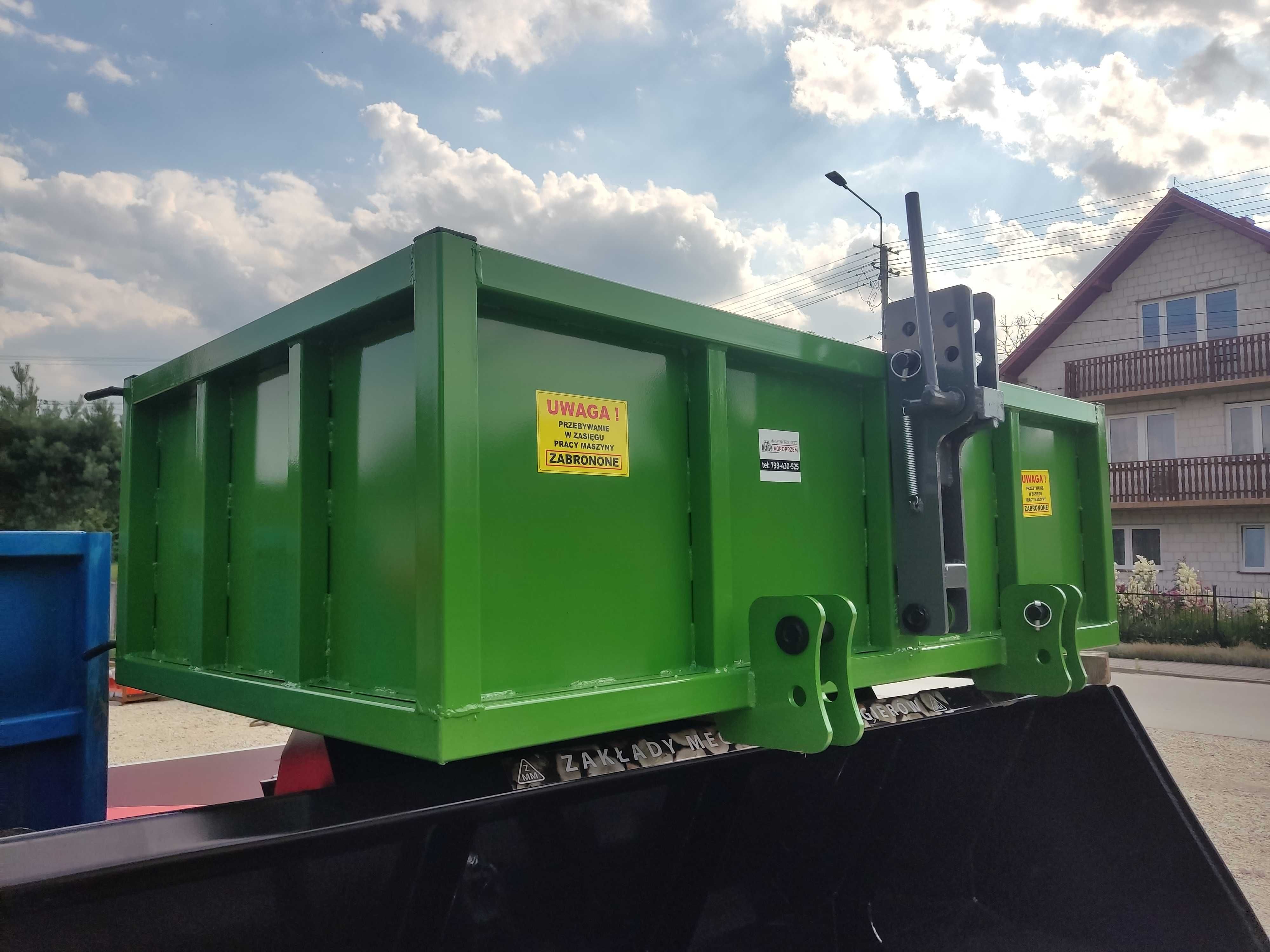 Skrzynia transportowa do ciągnika na tuz do ciągnika nowa Dowozimy