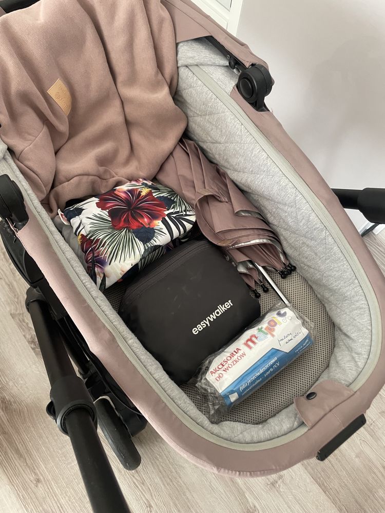 Wózek dziecięcy Easywalker Charley 2w1 roż