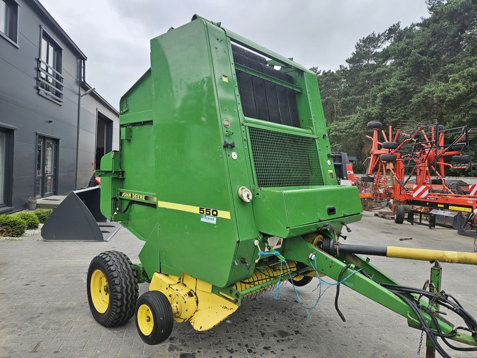 Prasa John Deere 550 Siatka szeroki podbieracz sterownik