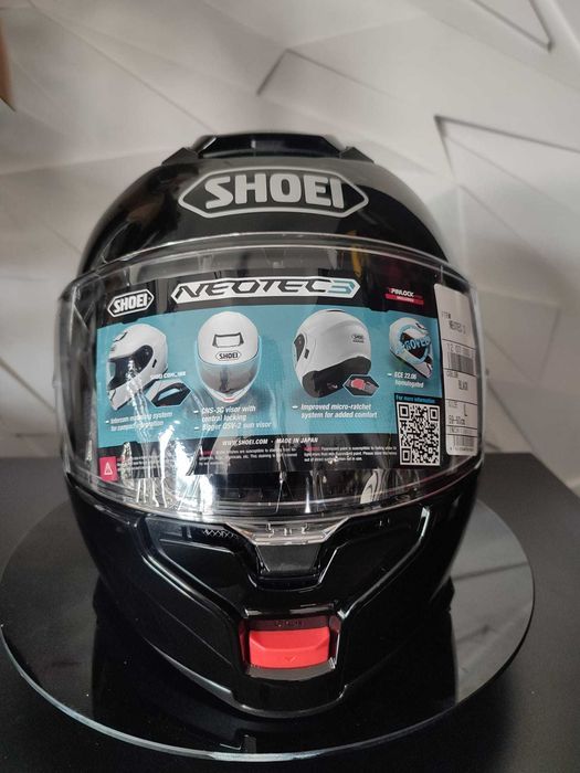 Kask szczękowy Shoei NEOTEC3 Black 'XS 'S 'M 'L 'XL '2XL nowość! raty!