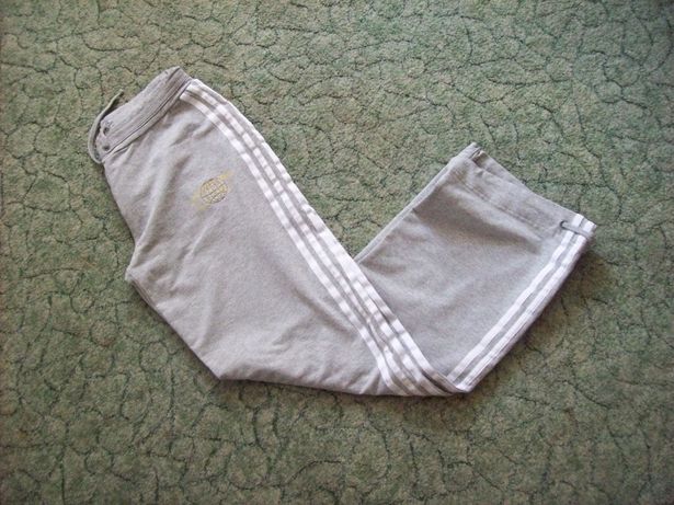adidas bawelniane spodnie dresowe damskie 38