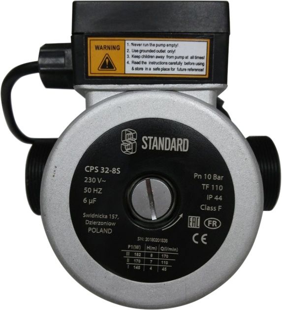 Циркуляционный насос Standard CPS 32/8S-180 (CPS32-8S180)