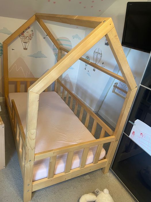 Łóżko łóżeczko dziecięce DOMEK