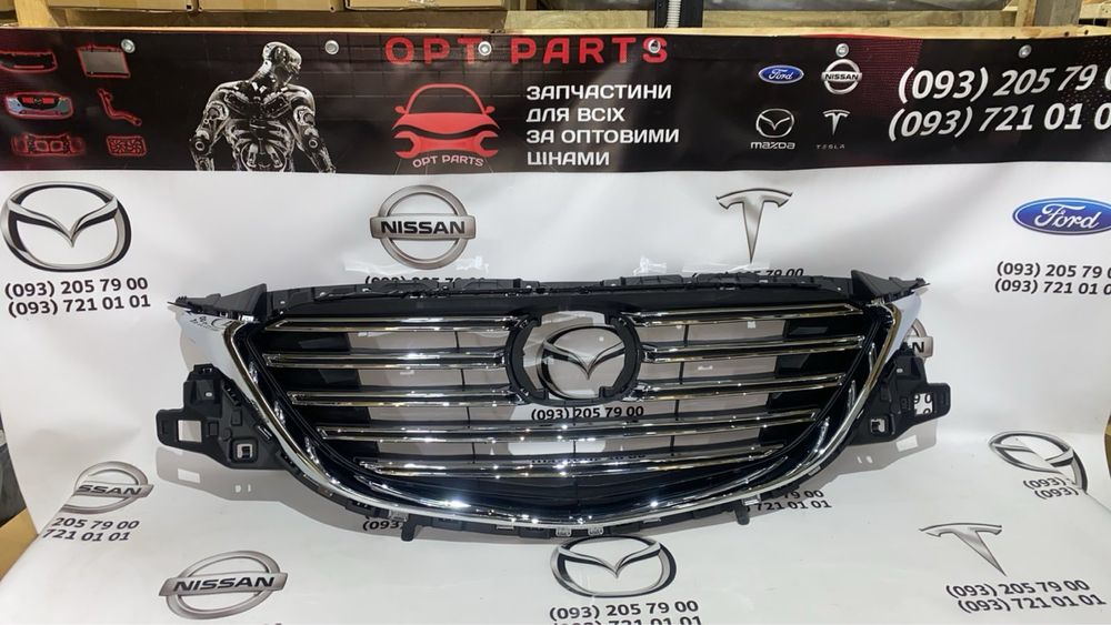 MAZDA CX9 решетка радиатора CX-9 решітка радіатора основна