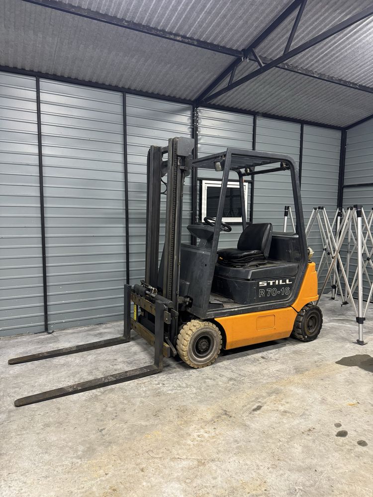 Wózek widłowy still r70-16 1.6t udźwigu maszt 3m