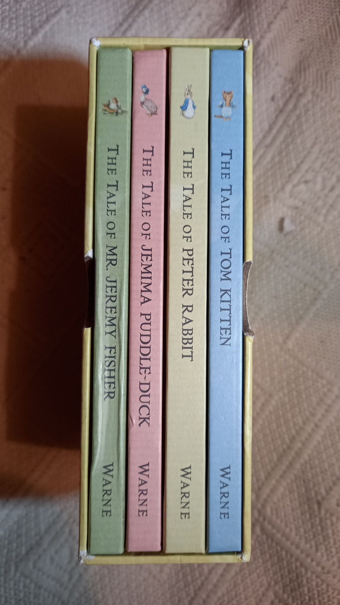 Сет из 4  классических детских книг английский язык  Beatrix Potter