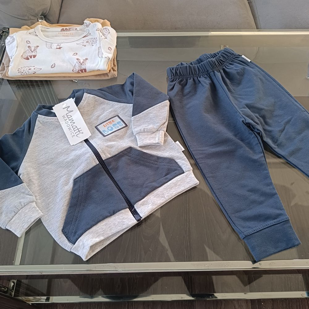 Zestaw Body dresy dla chłopca h&m Reserved Smyk nowe